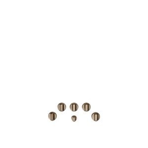 Café 6 Gas Cooktop Knobs Brushed Bronze