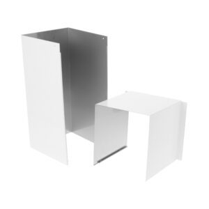 Café Duct Cover Extension Matte White