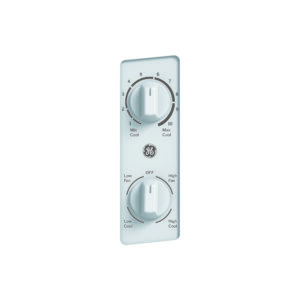 GE 5,000 BTU Mechanical Window Air Conditioner for Small Rooms up to 150 sq ft. - White