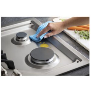 GE Profile 30" Built-In Deep-Recessed Edge-to-Edge Gas Cooktop Stainless Steel
