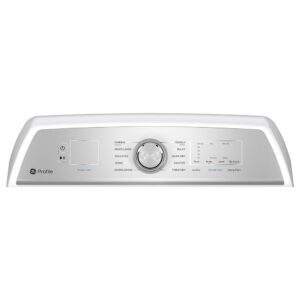 GE Profile 7.4 Cu Ft Gas Dryer White